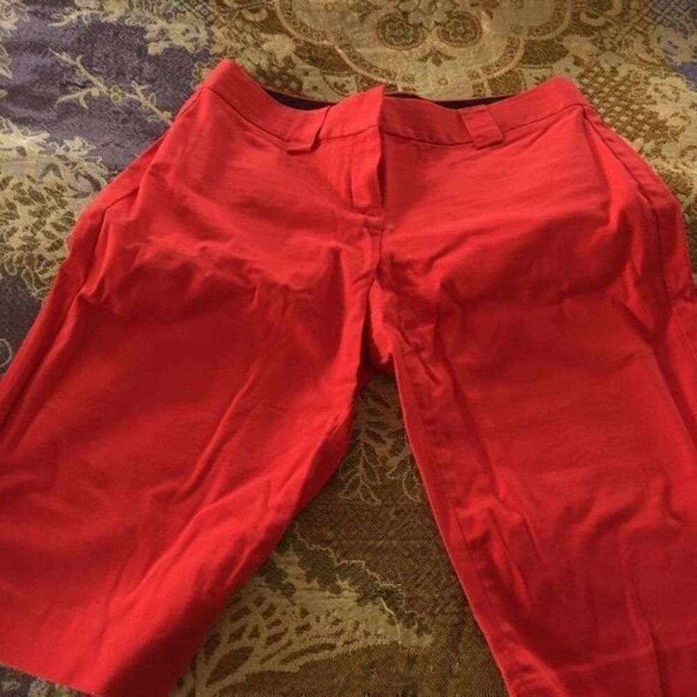 Express Capri Red Pants size 2